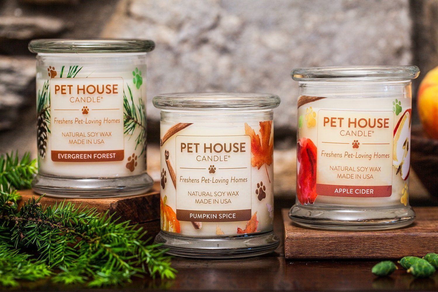 Pet House Candles Fall